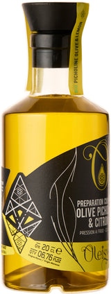 🍋 Oleisys® Huile d'olive – Préparation culinaire Olive Picholine & Citron BIO