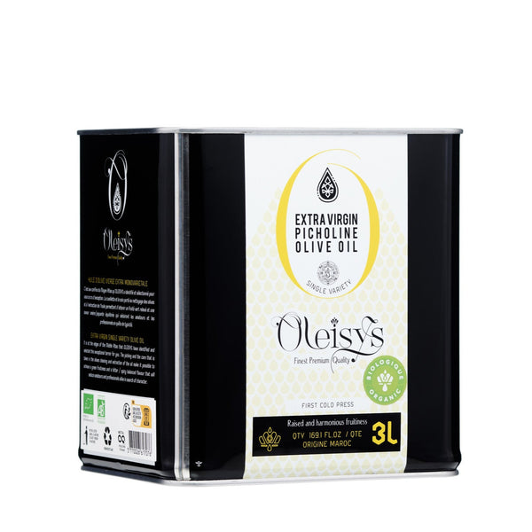 HUILE D’OLIVE PICHOLINE VIERGE EXTRA BIO 3L Oleisys®
