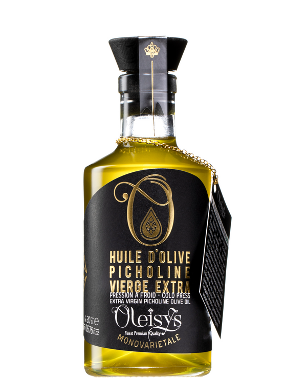 Huile d'olive Picholine monovariétale vierge extra BIO Oleisys® 200ml Flacon bijou