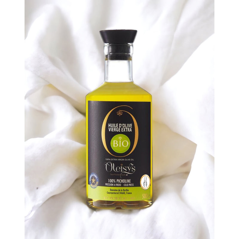 Huile d'olive picholine vierge extra BIO Oleisys® 500 ml