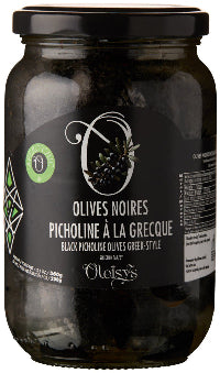 Des olives noires Picholine à la grecque, lentement maturées, aux arômes profonds et à la chair fondante.
Elles racontent la douceur du temps, la chaleur du Sud et l’art de vivre méditerranéen.
Préparées selon la tradition, elles subliment vos apéritifs, vos plats cuisinés ou vos salades, avec un goût authentique et naturellement équilibré.