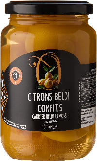 📦 Citrons Beldi Confits Préparées Oleisys® Barquette de 12 unités