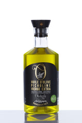 🌿Oleisys® Huile d’olive Picholine Vierge Extra Bio  500 ml – Flacon bijou  Édition Partenaire Officielle du Festival Arabesques