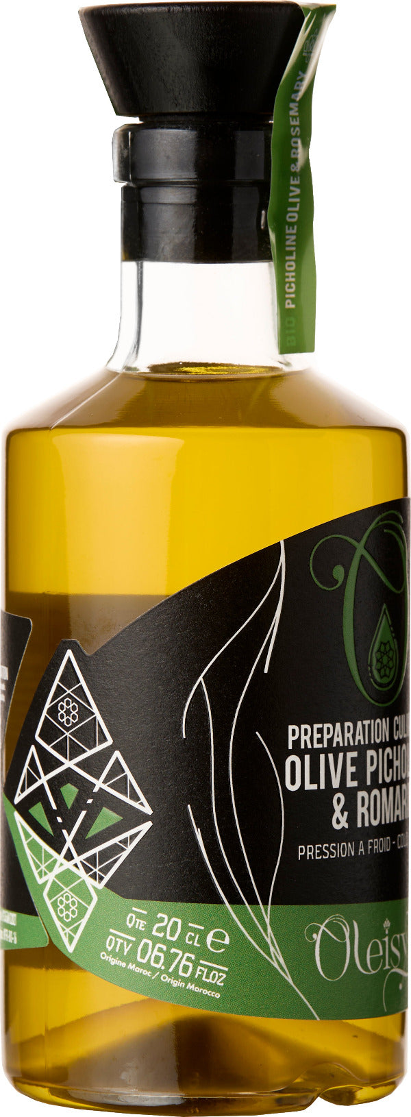 🌿 Oleisys® Huile d'olive – Préparation culinaire Olive Picholine &amp; Romarin BIO