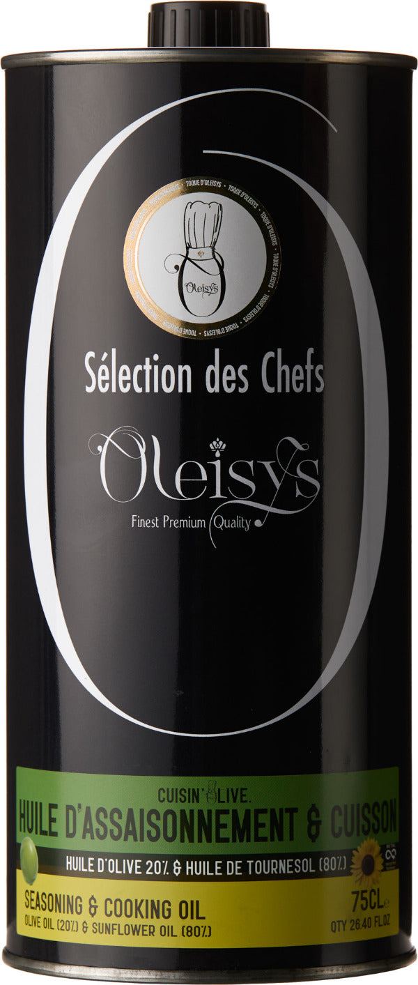 Huile d'assaisonnement et cuisson Oleisys® 750 ml
