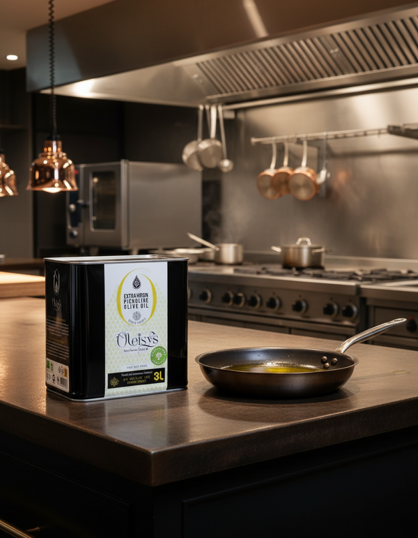 Huile d’Olive Vierge Extra BIO Oleisys® – Format de Chef 3 L