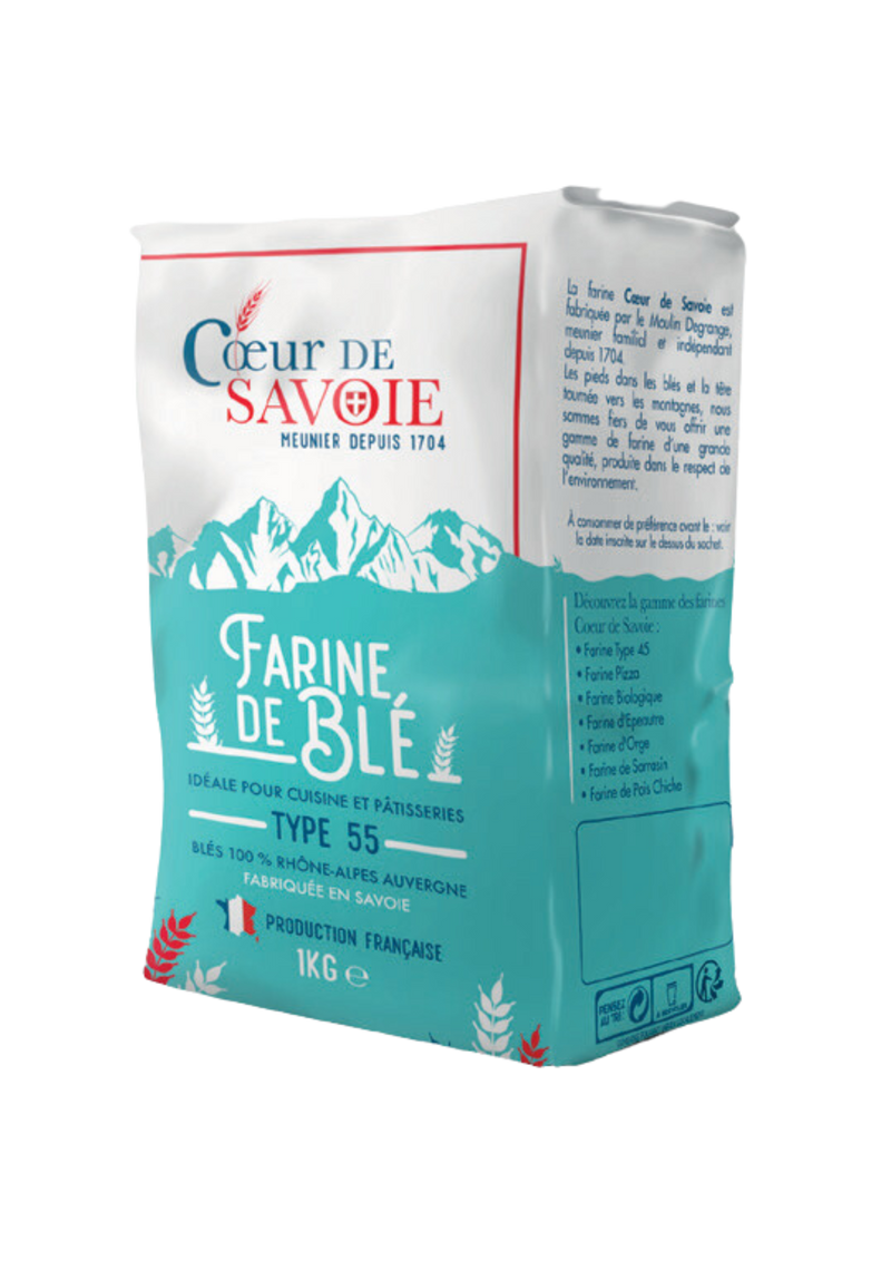 Farine de Blé Type 55 – Ballot de 10 x 1 kg