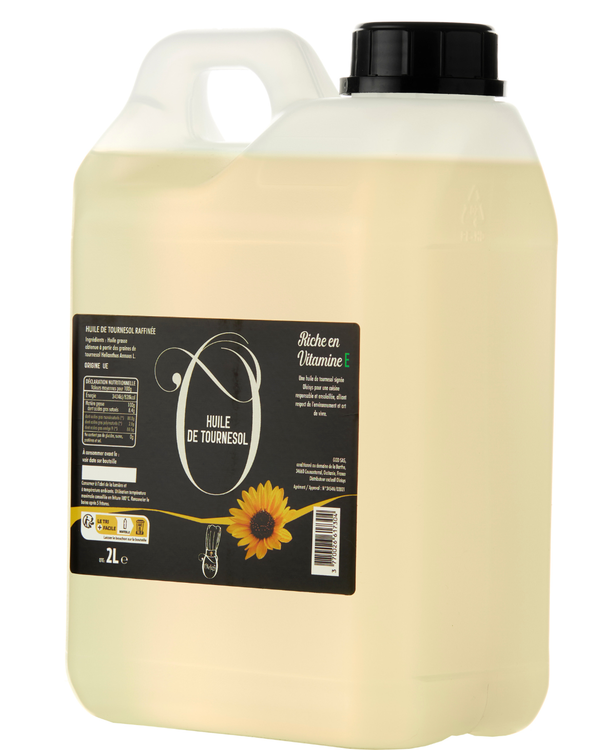 📦 Huile de Tournesol 2 L - Carton de 8 unités