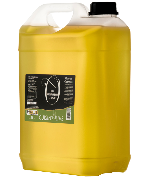 📦 CUISIN'OLIVE 5 L - Carton de 4 unités