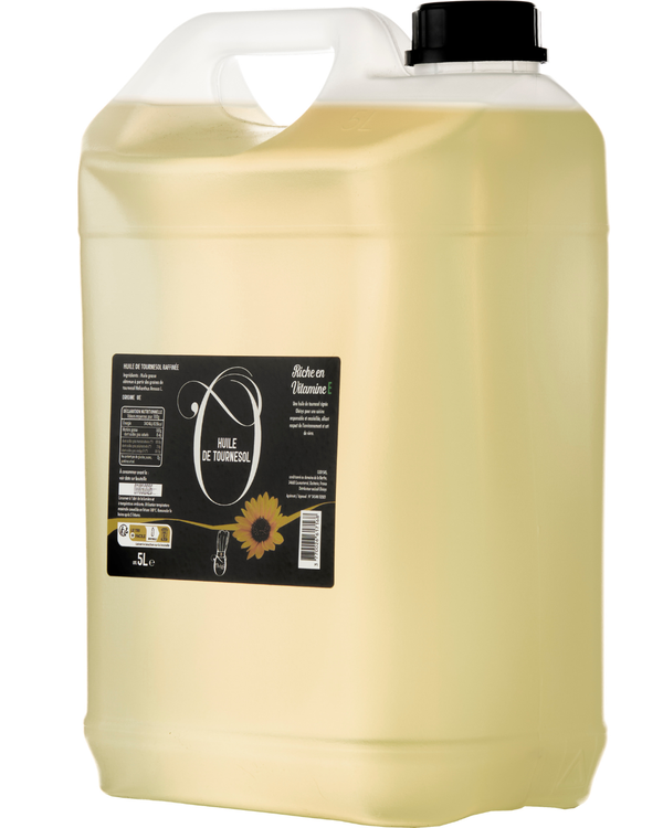 📦 Huile de Tournesol 5 L - Carton de 4 unités