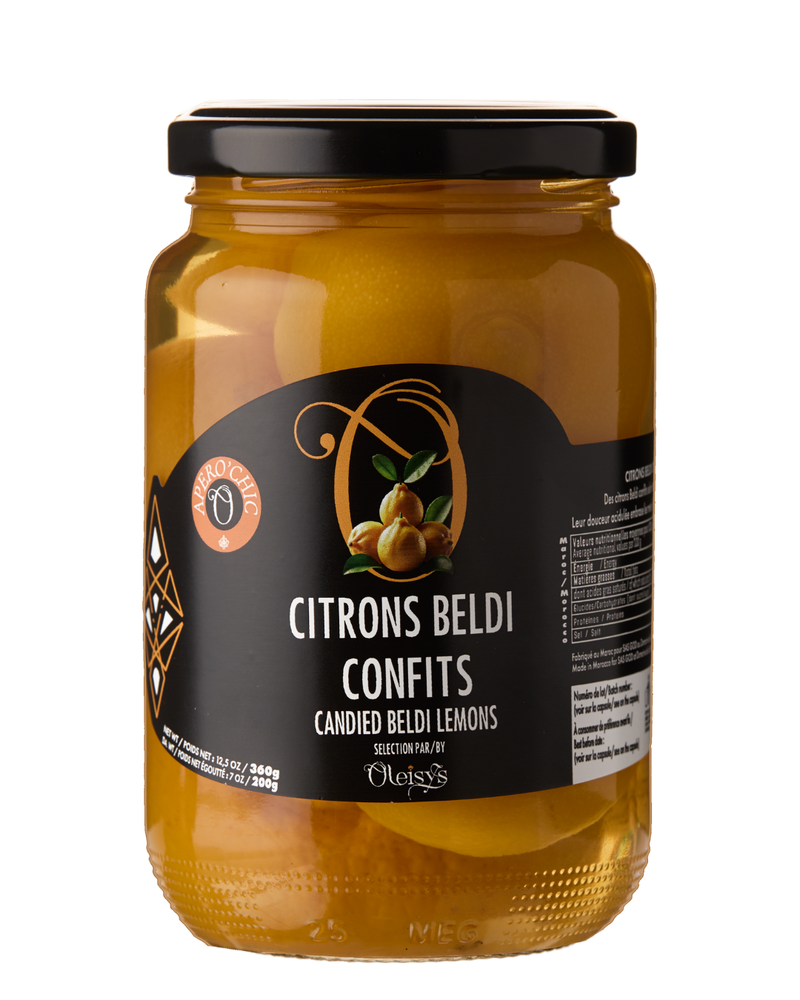 Citrons Beldi Confits Préparées Oleisys®