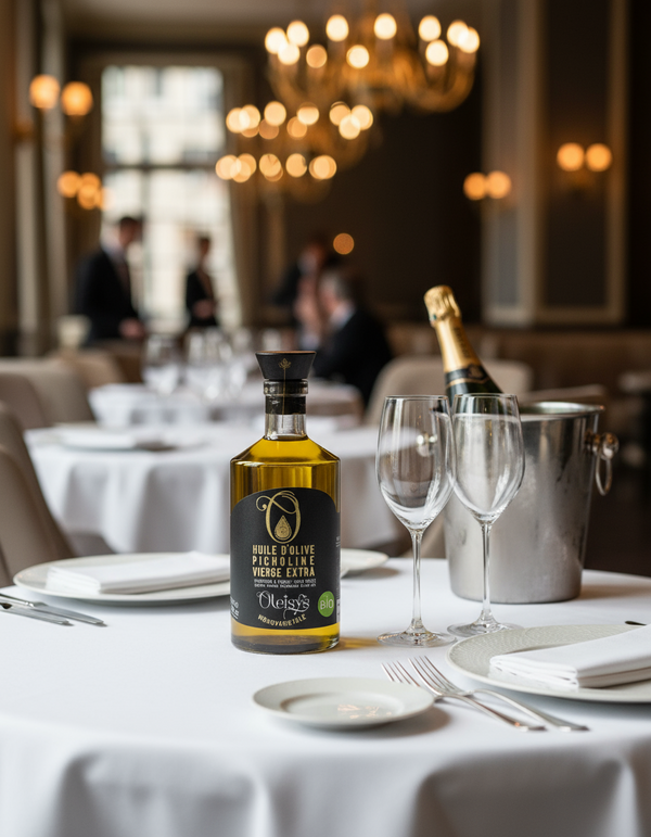 Huile d’olive Picholine monovariétale BIO Oleisys® 500 ml Flacon bijou