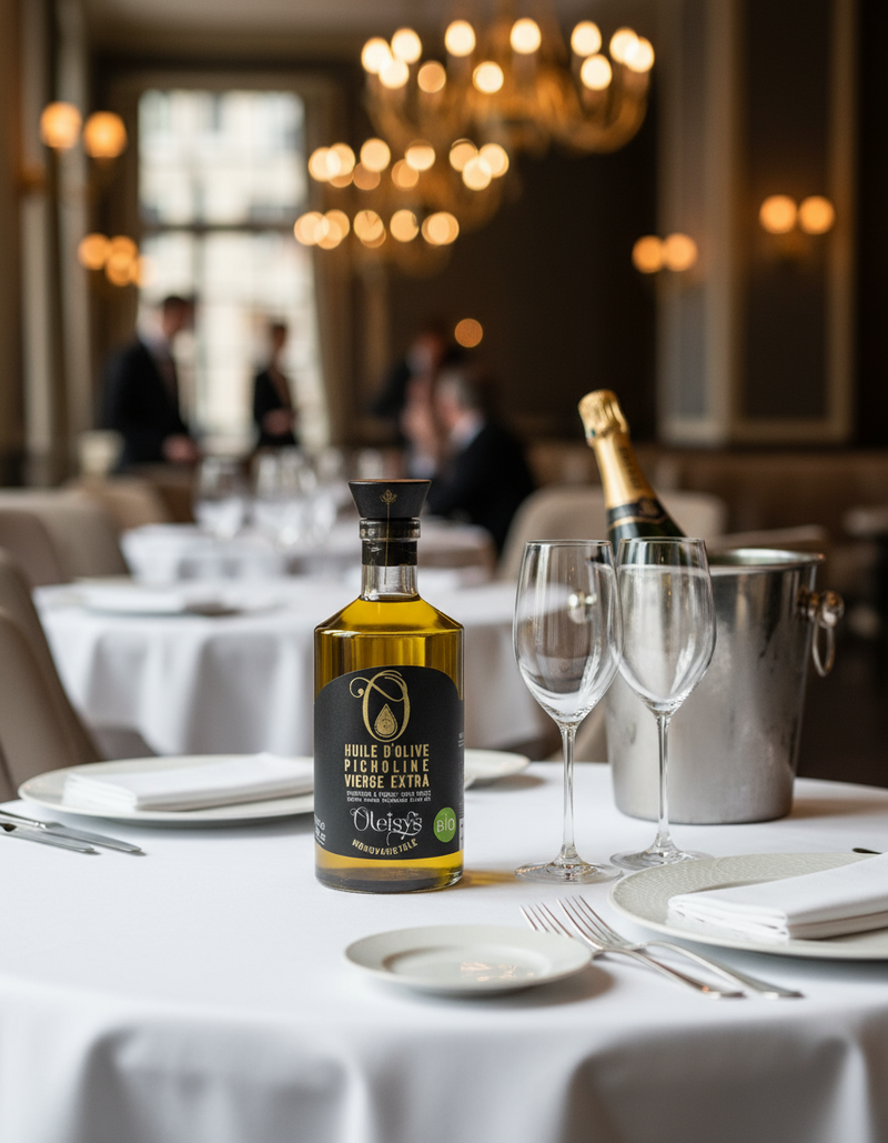 Huile d’olive Picholine monovariétale BIO Oleisys® 500 ml Flacon bijou