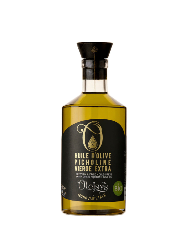 Huile d’olive Picholine monovariétale BIO Oleisys® 500 ml Flacon bijou