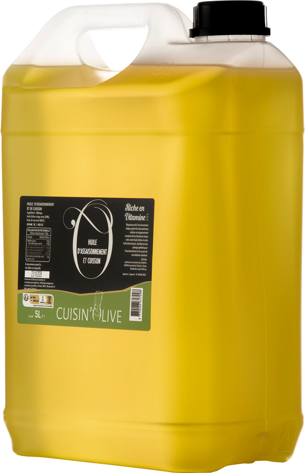 📦 CUISIN'OLIVE 5 L - Carton de 4 unités