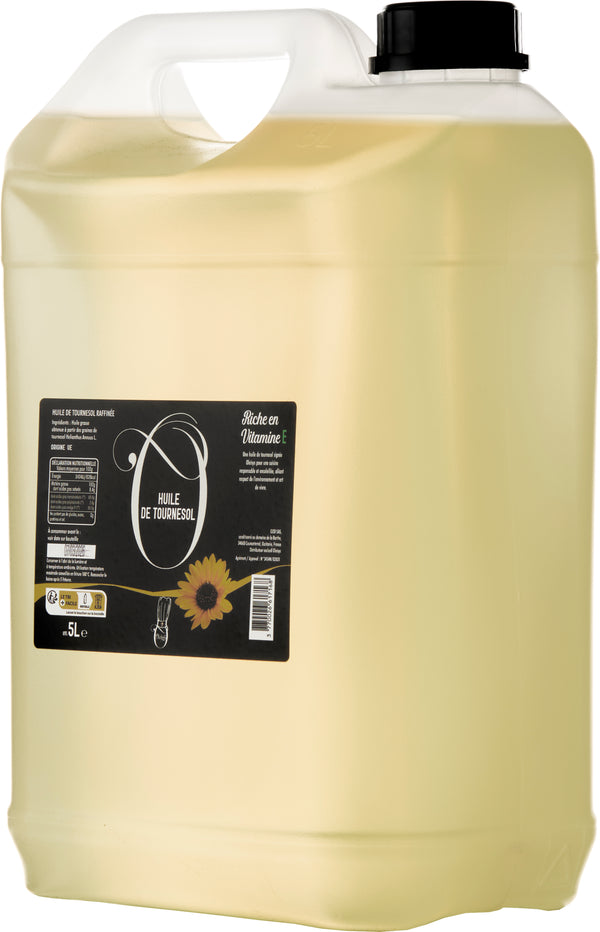 📦 Huile de Tournesol 5 L - Carton de 4 unités