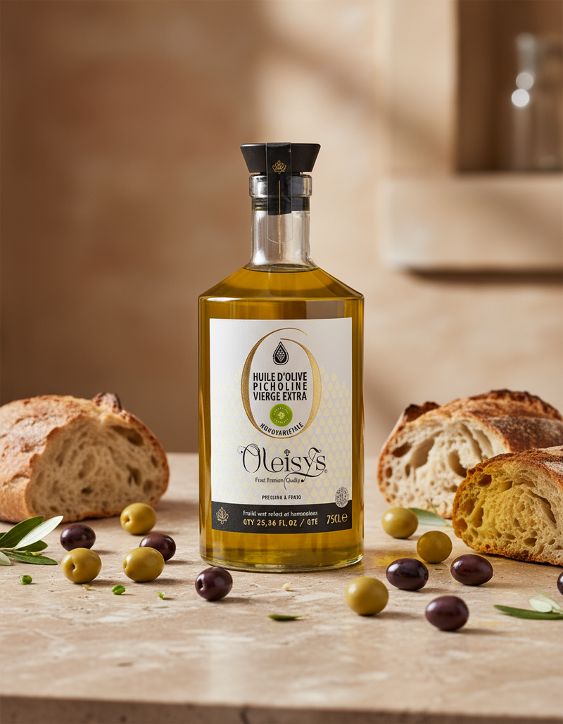 Huile d’olive Picholine BIO Oleisys® 750 ml