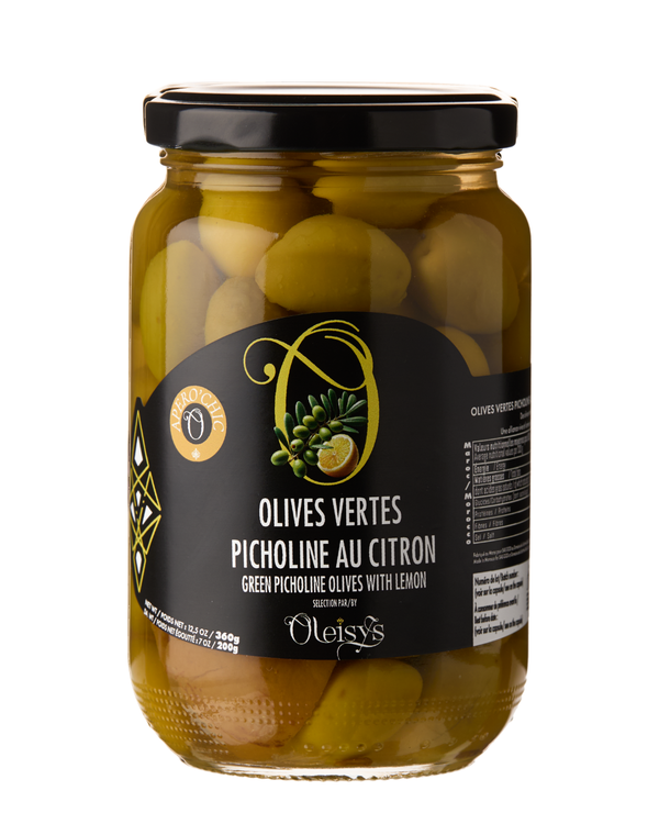 Olives Picholine Préparées au citron Oleisys®