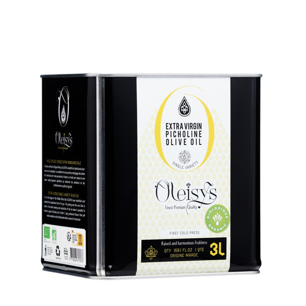 Huile d'olive vierge extra picholine BIO 3L Oleisys®