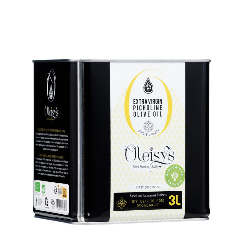Huile d’Olive Vierge Extra BIO Oleisys® – Format des Chefs 3 L