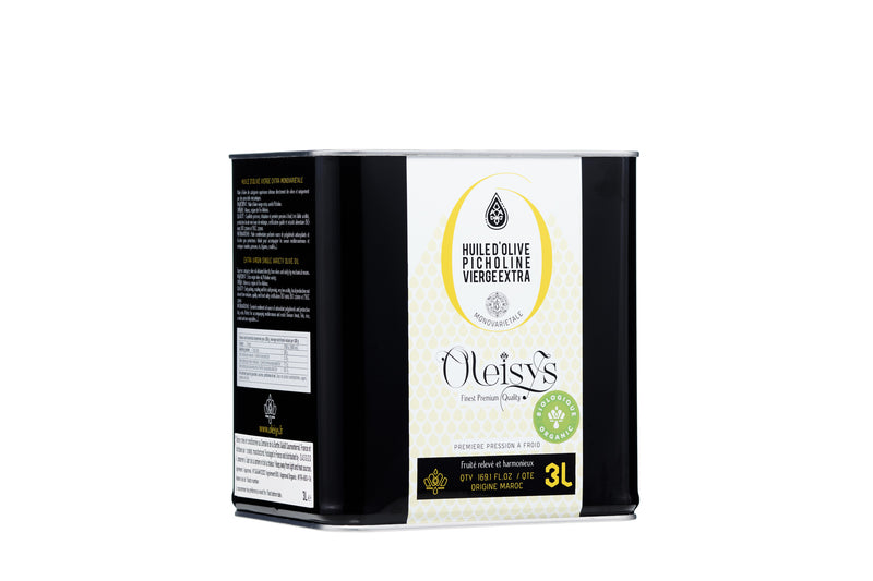 Huile d’Olive Vierge Extra BIO Oleisys® – Format des Chefs 3 L